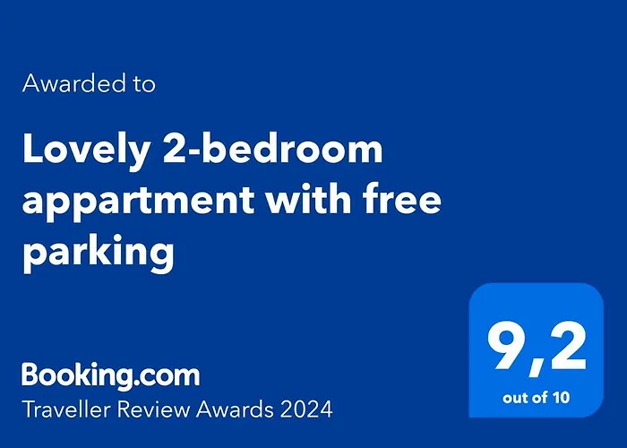 Lovely 2-Bedroom Appartment With Free Parking